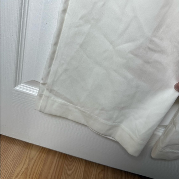 Reformation Auggie Pants in Ivory 10 - Picture 8 of 11